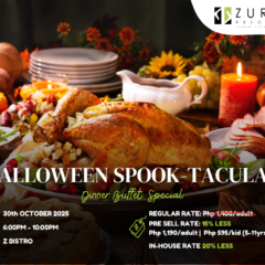 halloween dinner buffet